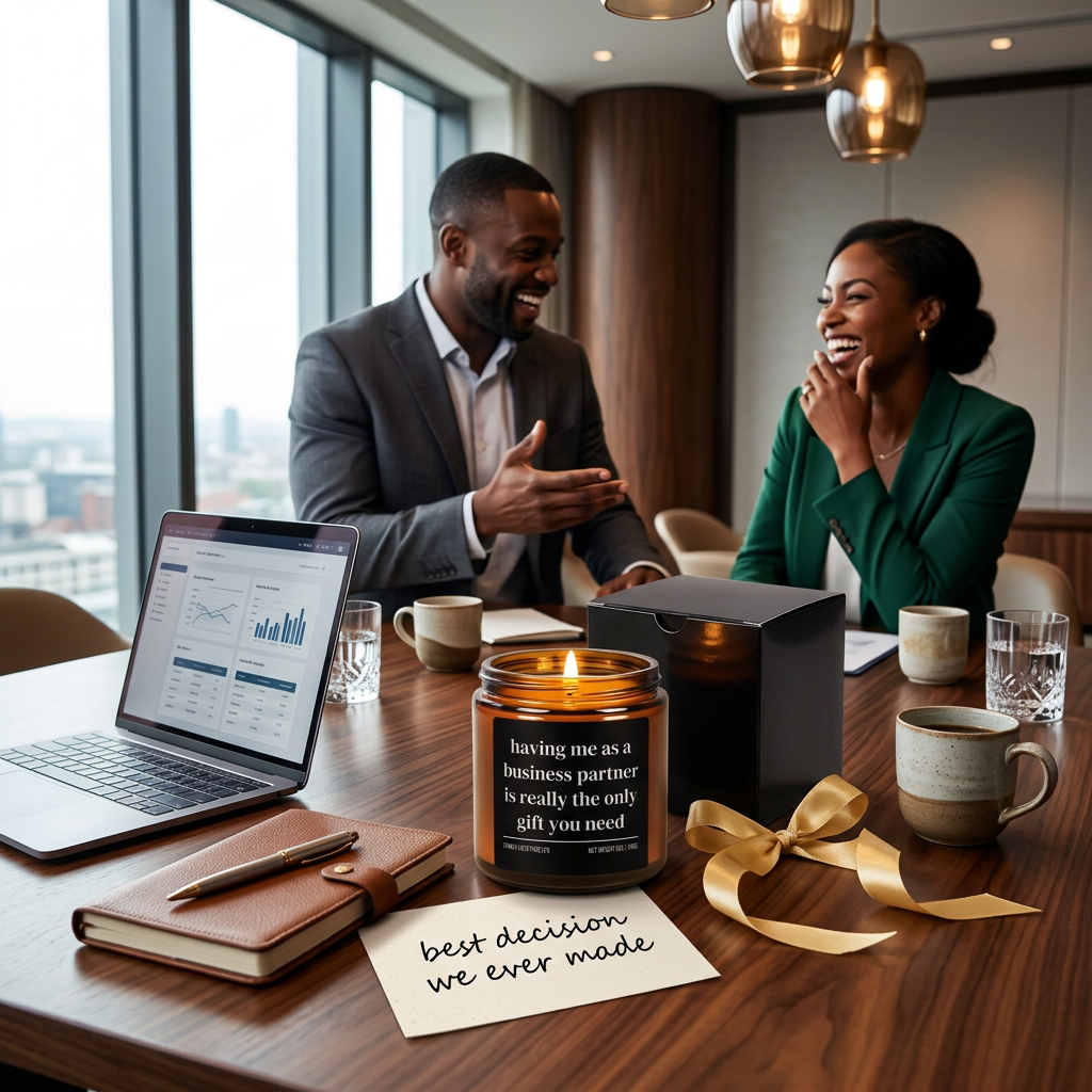 Having Me As A Business Partner is Really the Only Gift You Need