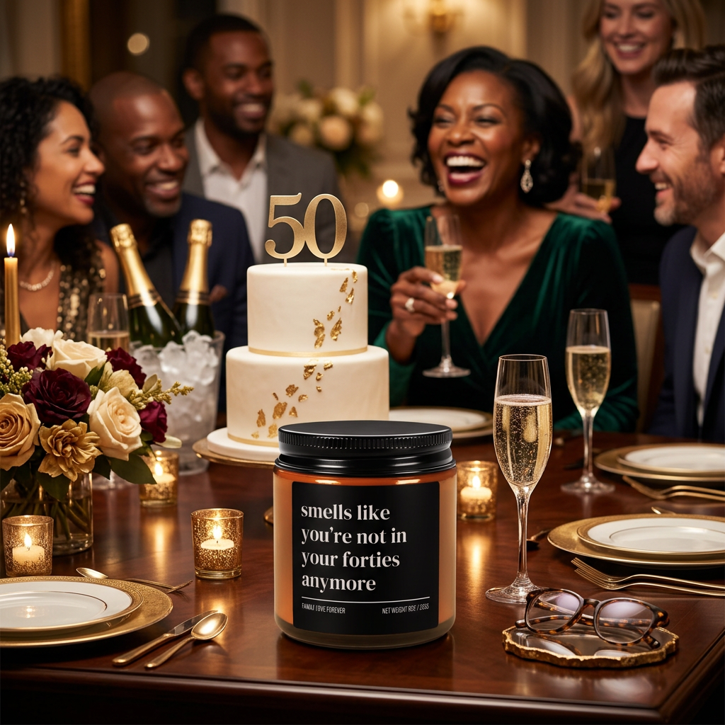 Smells Like You’re Not in Your Forties Anymore Candle
